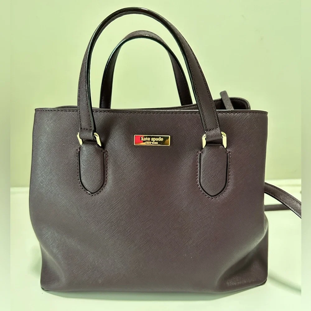 LIKE NEW Kate Spade New York Laurel Way Evangelie Satchel - Picture 4 of 10